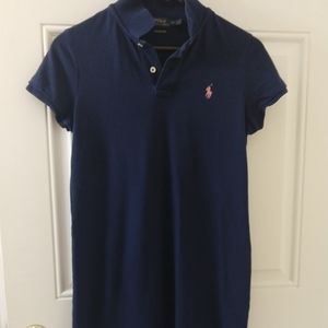 Women's Polo Ralph Lauren mesh mini polo dress M